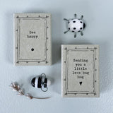 Matchbox Porcelain Love Bug - Sending Love Bug Hug