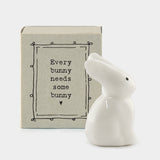 Matchbox Porcelain Bunny - Everybody Needs Some Bunny