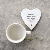 Porcelain Coaster - Motherhood Powered By Love