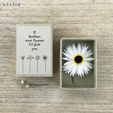 Dried Flower Matchbox - If Mothers Were Flowers