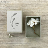 Dried Flower Matchbox - Lovely You