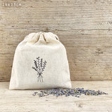 Lavender In Drawstring Bag