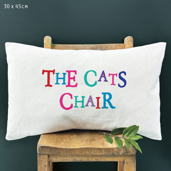 East of India - Cats Chair Cushion