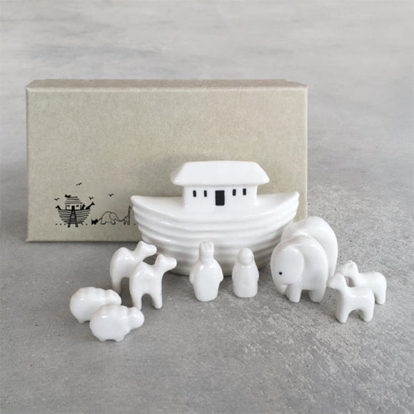 East of India Porcelain Noah's Ark Set