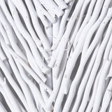 Extra Large White Wicker Heart 100cms