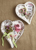 Set of Two Heart Shaped Trays