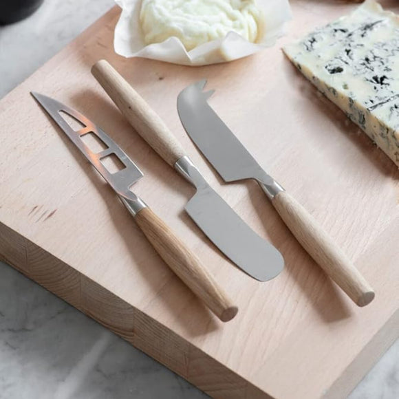 Set of Three Cheese Knives
