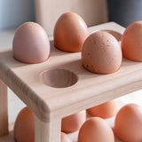 Borough Natural Wooden Egg Rack From Garden Trading