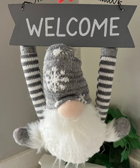 Light Up Hanging WELCOME Nordic Gonk