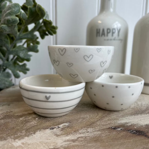 Set of Three Mini Sauce Bowls from Bastion