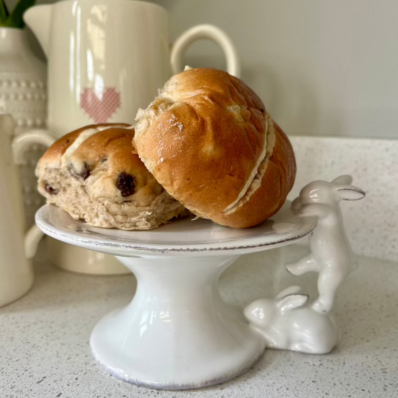 Two Bunny Small Cake Stand