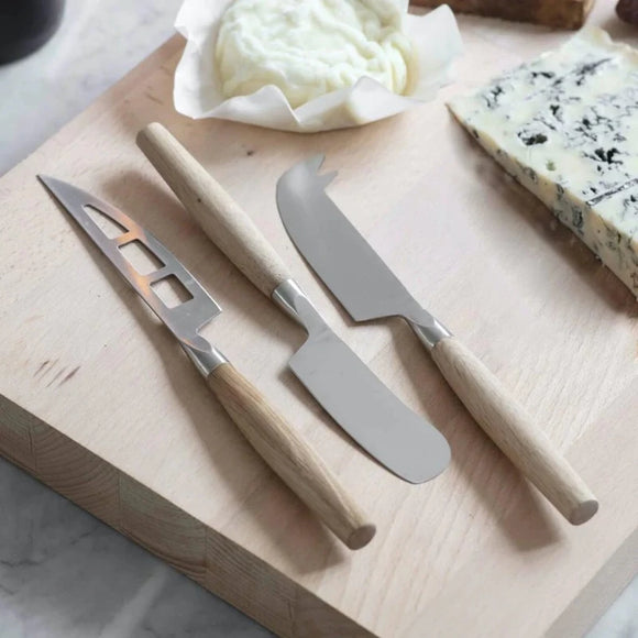 Set of Three Cheese Knives from Garden Trading