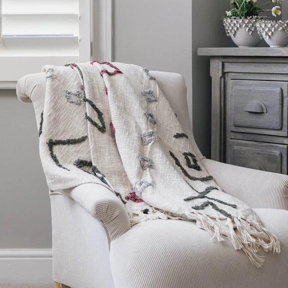 Helmsley 100% Cotton Arrow Throw