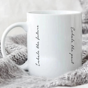 'Inhale Exhale' Cozy Mug