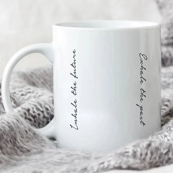 'Inhale Exhale' Cozy Mug