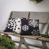 Christmas Snowflake Cushion