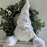 Large White Sitting Snowflake Gonk