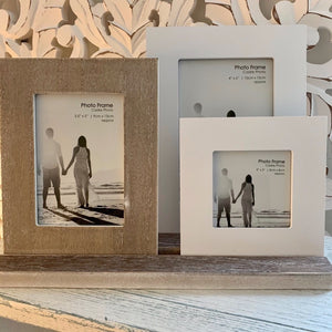 Rustic Triple Photo Frame