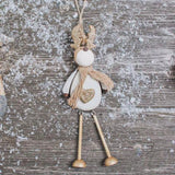 Wooden Christmas Reindeer Hanger from Biggie Best