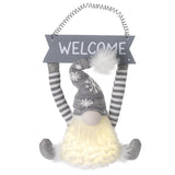 Light Up Hanging WELCOME Nordic Gonk
